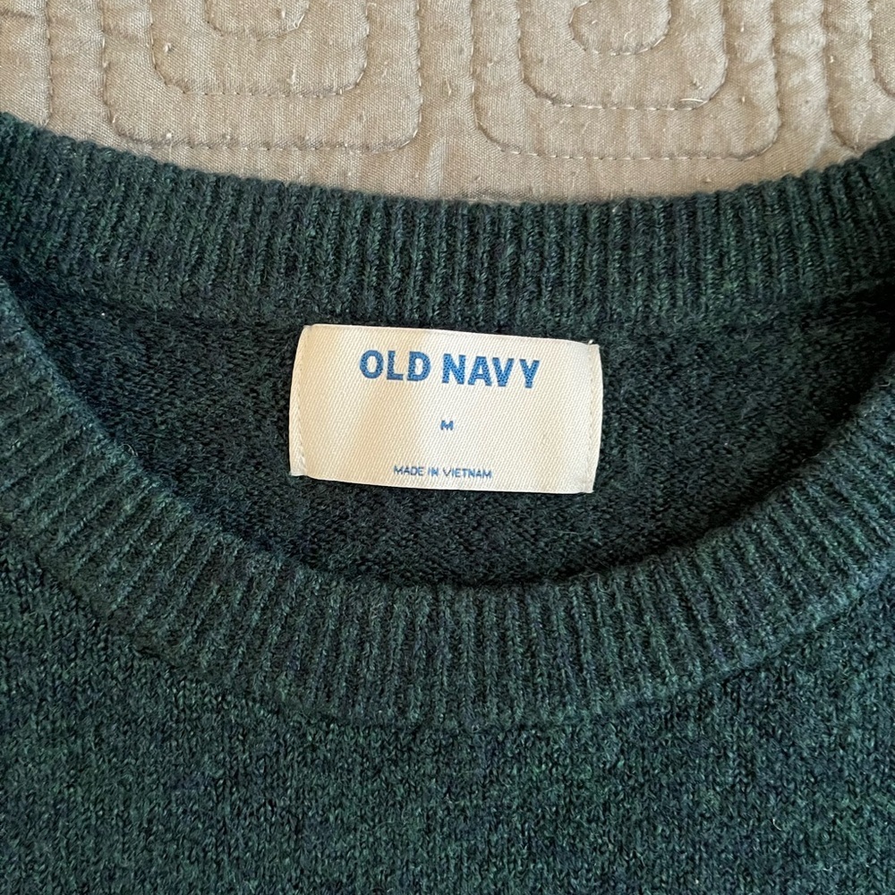 Old Navy Dark Turquoise Knit Sweater - Picture 4 of 4
